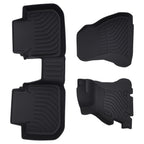 All-Weather Black Floor Mat Set for Subaru Impreza (2012–2016)