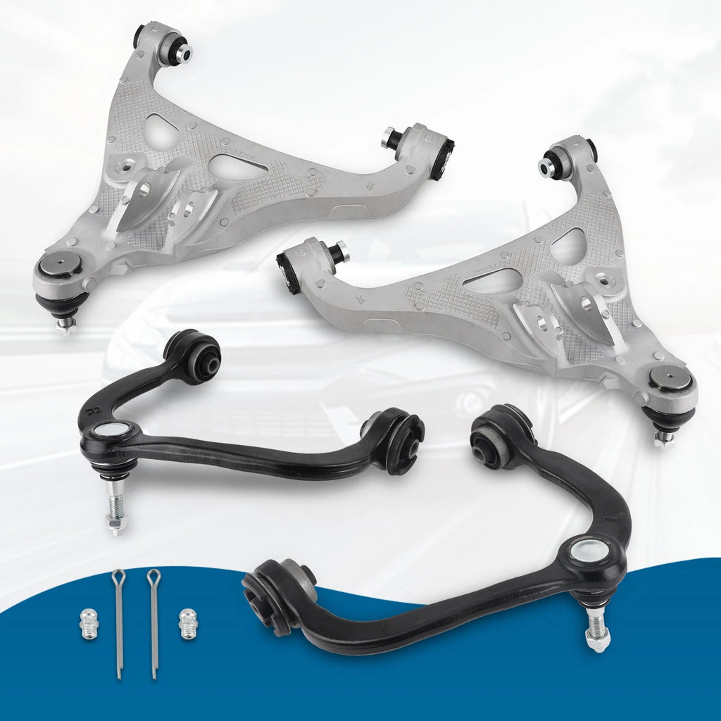 Set of 2 Front Upper & Lower Control Arms for Ford F-150 (2004–2008)