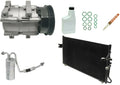 AC Compressor Kit with Condenser for Toyota Corolla AE91 (1986–1987)