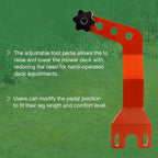 Adjustable Steering Arm & Foot Pedal Kit for Bad Boy ZT MZ Mower (2010–2023)