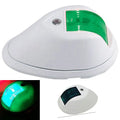 1x LED Navigation Sailing Light for Marine Boat Yacht Green