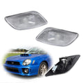 Pair of Diamond Clear Front Side Marker Lights for Subaru Impreza WRX