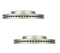 Set of 2 Bosch Front 330mm Disc Brake Rotors for Chevrolet Cadillac GMC