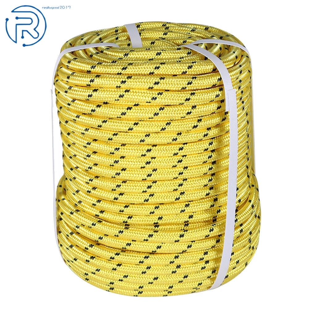 1/2" Heavy Duty Double Braid Polyester Rope Sling for Automotive (6180 lbs)
