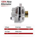 75Amp Alternator for Honda Civic Del Sol 1.6L (1996–1998)