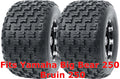 Set of 2 WANDA Sport ATV Tires 22x10-10 for Yamaha Big Bear 250 (2000–2006)