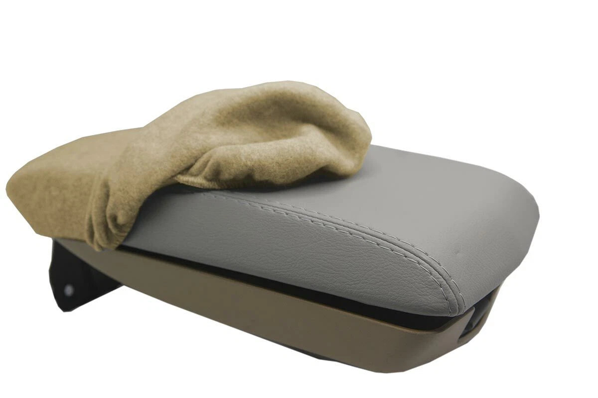Console Lid Armrest Cover Protector for Cadillac CTS (2008–2014) Beige