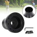 Steering Wheel Adapter Hub for EZGO TXT & RXV (2008–2023) Black