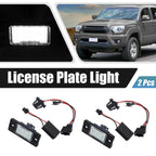 2X LED License Plate Light for VW Jetta  - Includes LED Decoders