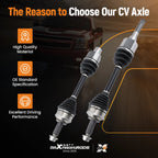 2X Complete CV Axle Shaft Assembly for Escape Tribute (2001–2012)
