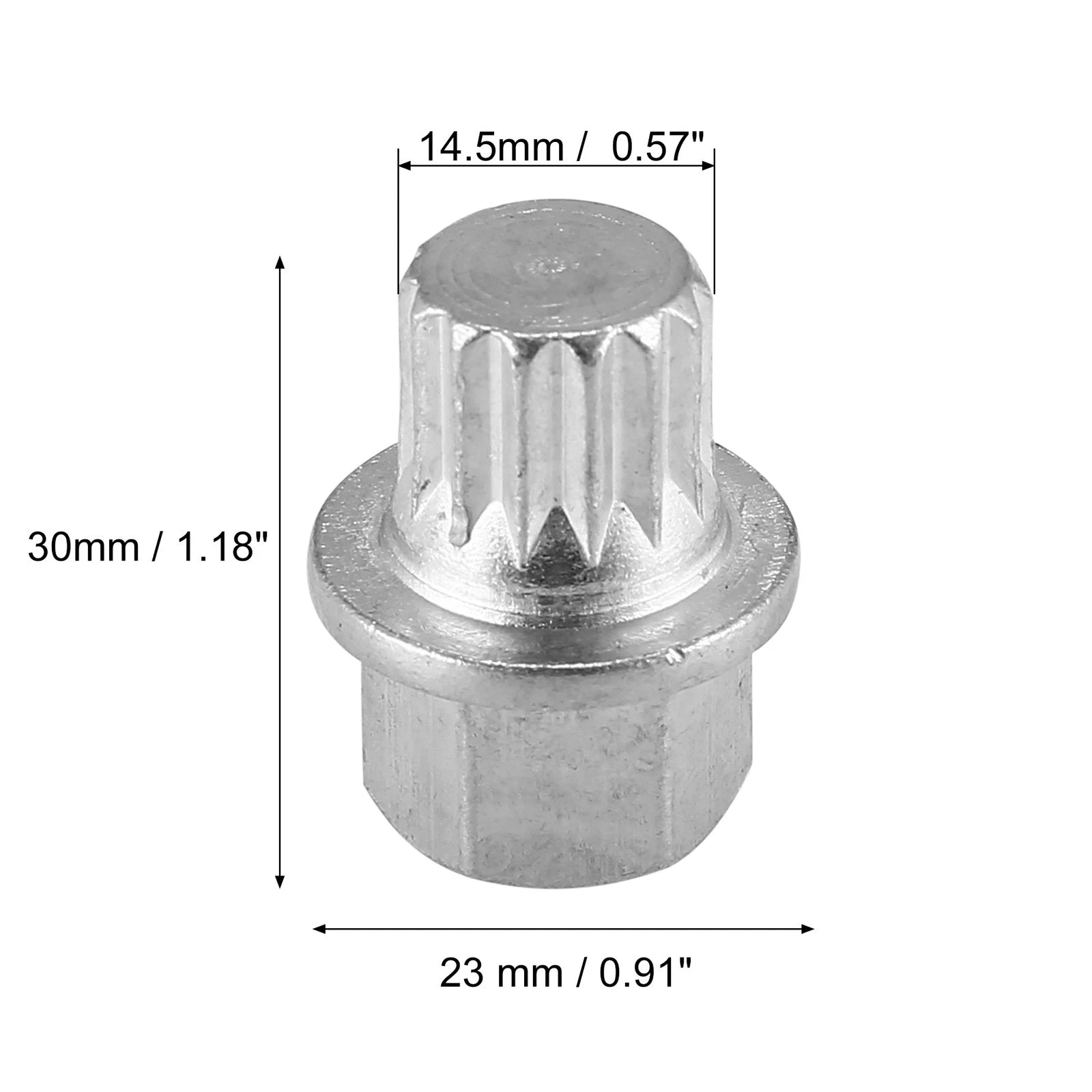 Wheel Lock Lug Nut for Audi (ABC3/14PT)
