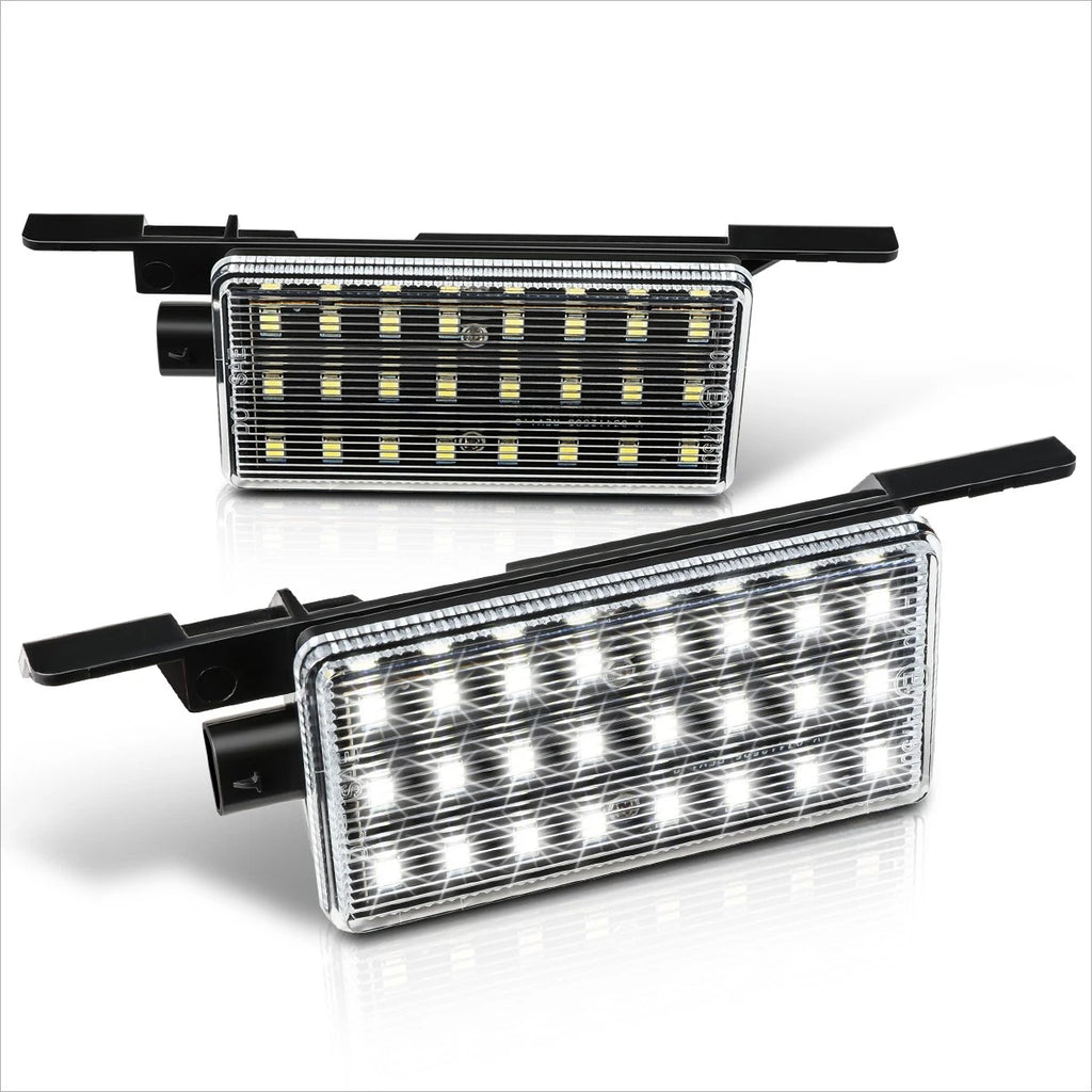 2X Nuvision Clear Lens LED Truck Bed Cargo Lights for Silverado/Sierra (2014–2019)
