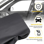 Synthetic Leather Center Console Lid Armrest Cover for Ford F150 (2015–2019)