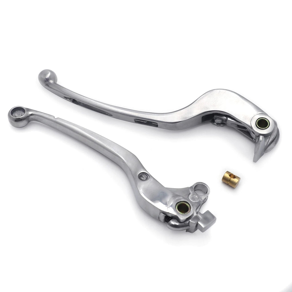 L/R Chrome Brake Clutch Hand Lever for Suzuki GSX-R 1000 (2007–2008)