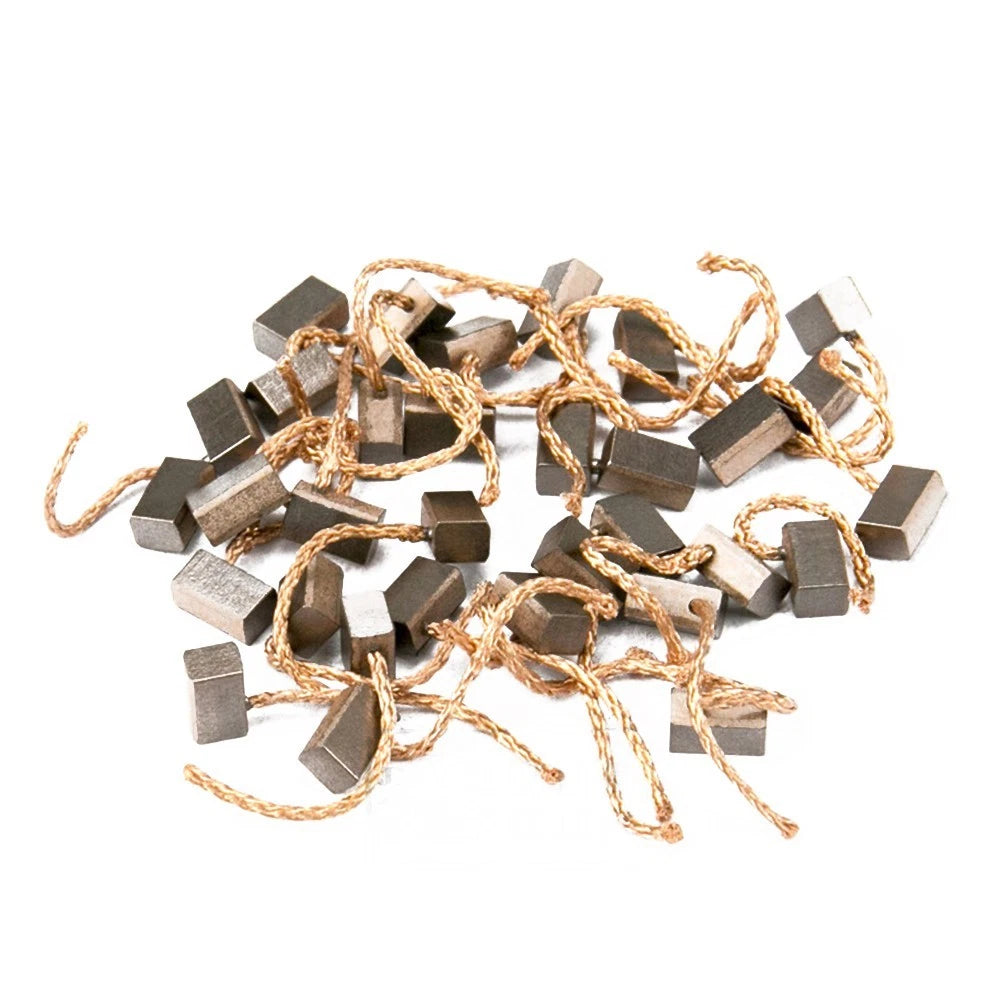 Pack of 10 Carbon Brushes for Car Casement Motor (4x5x8mm)