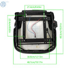 Molded Seat with Seatbelt for Toyota Forklift (Adjustable Backrest)