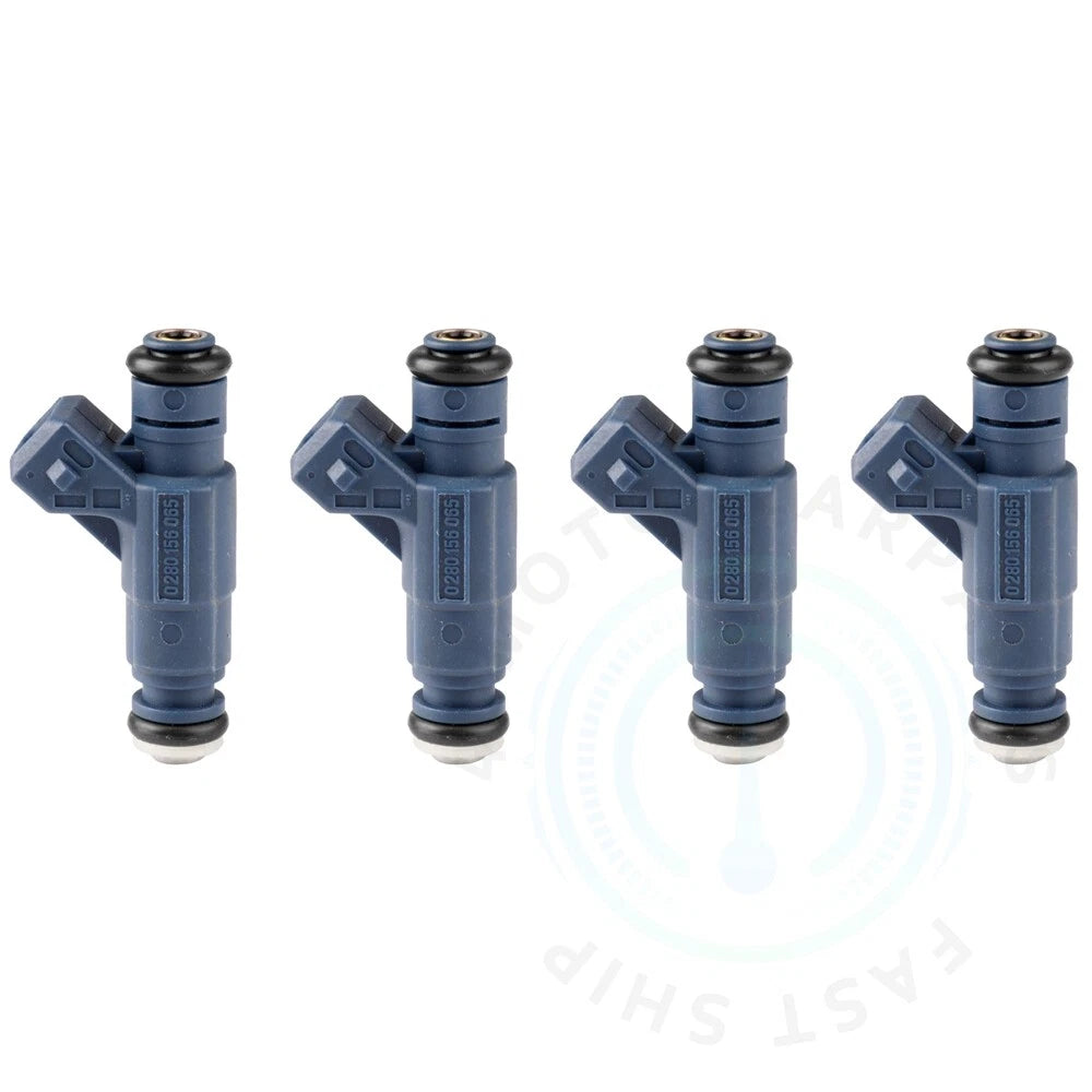 Set of 4 Fuel Injectors for Audi A4 Quattro (2001–2005) 1.8L