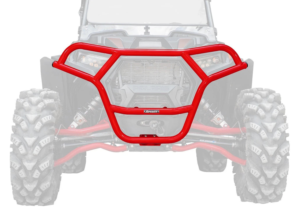 Front Brush Guard Bumper for Polaris RZR XP 1000 (2019–2023) - Red
