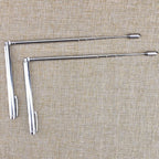 Dowsing Rods Set of 2 Silver Stainless Steel Measuring Instruments