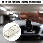 Car Key Fob Cover 3 Button TPU for Audi Q3 (2015–2020)