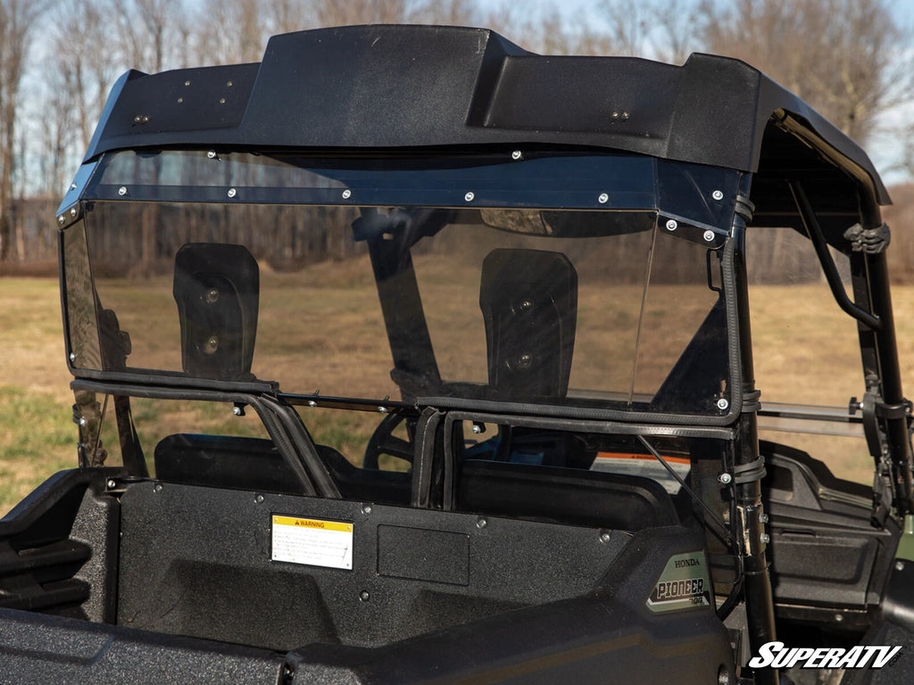 Light Tint Rear Windshield for Honda Pioneer 700 (2014–2025)