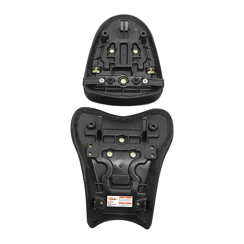 Black Driver & Passenger Seat for Suzuki GSXR1000 (2007–2008)