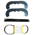 Snow Thrower Scraper Bar & Poly Paddles for Toro (Replaces 55-8760)