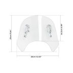 Clear Windshield for Honda CB1000SF/CB750F/ Hornet 600/250/CB550 (1990–2003)