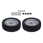 Set of 2 Solid Tires for Lawn Mower 13X5.00-6