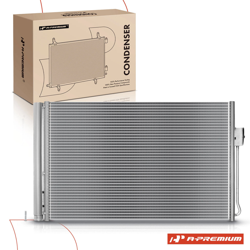 A/C Condenser with Receiver Drier for Cadillac ELR (2014â2016)