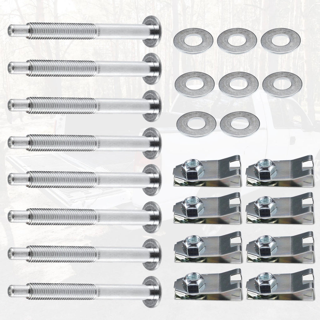 Truck Bed Mounting Hardware Kit with Nut for Ford F-250 Super Duty (1999–2016)