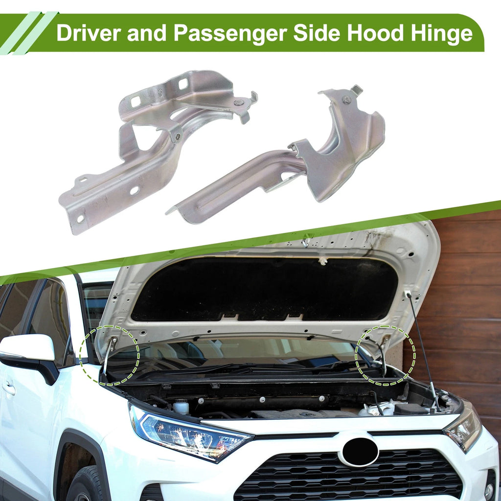 Set of 2 Hood Hinges for Nissan Altima (2019–2024) No. 654016CA0A