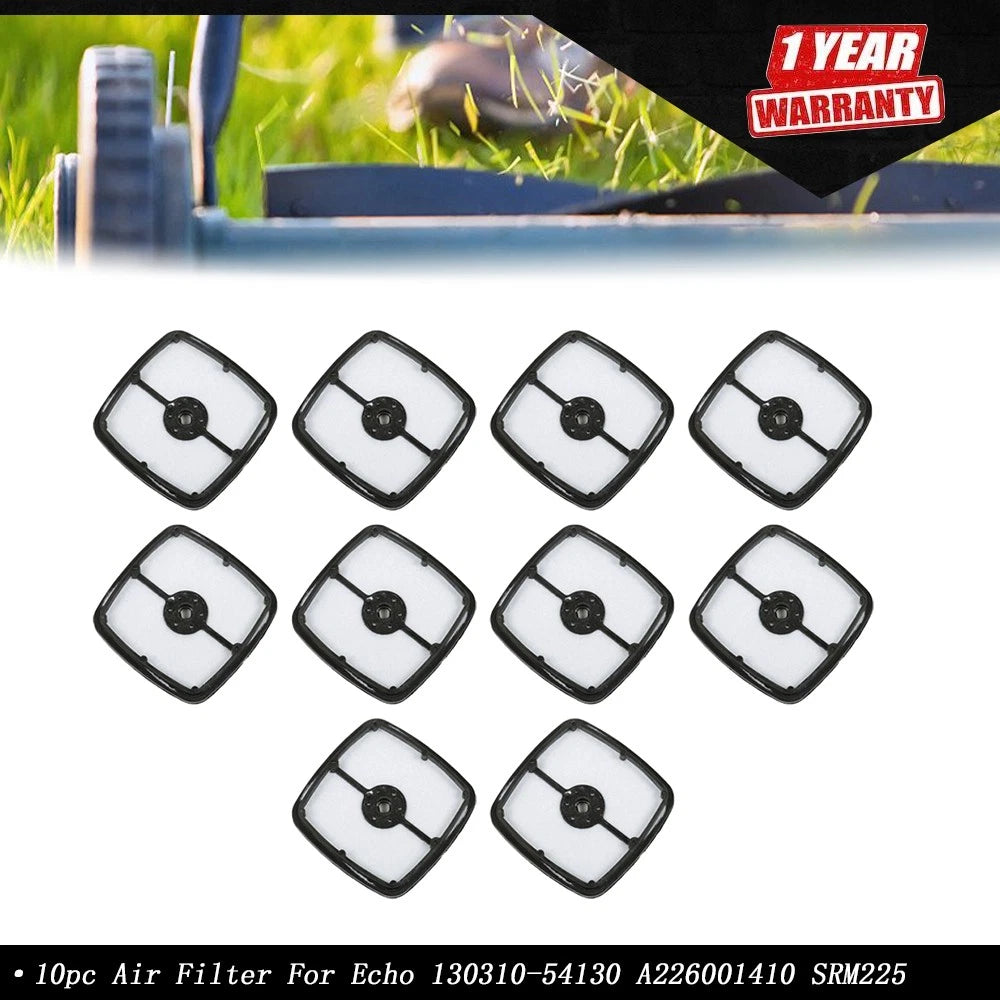 10pc Air Filter for Echo SRM225 SRM265 HC150 GT2000 (Various Years)