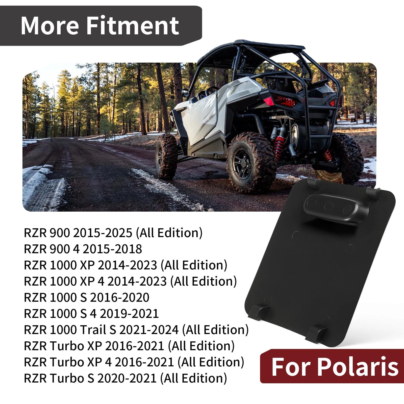 Access Door Panel for Polaris RZR XP Turbo (2016-2021)