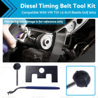 Diesel Timing Belt Tool Kit for VW TDI 1.9 ALH Beetle Golf Jetta (1998–2004)