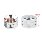4 x Chrome Head Bolt Cover Caps for Harley Twin Cam (1999-2023)