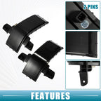 1 Pair Side Mirror Turn Signal Light GM23444105 for Cadillac Escalade (2002–2020)