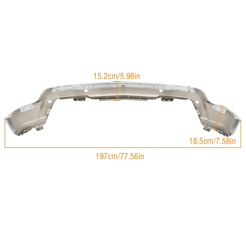 Metal Front Bumper for Chevrolet Silverado 1500 (2022–2023) W/ Sensor Holes