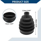 Outer CV Joint Boot Kit with Clamps for Kia Sportage (2005–2010) No.495941F200
