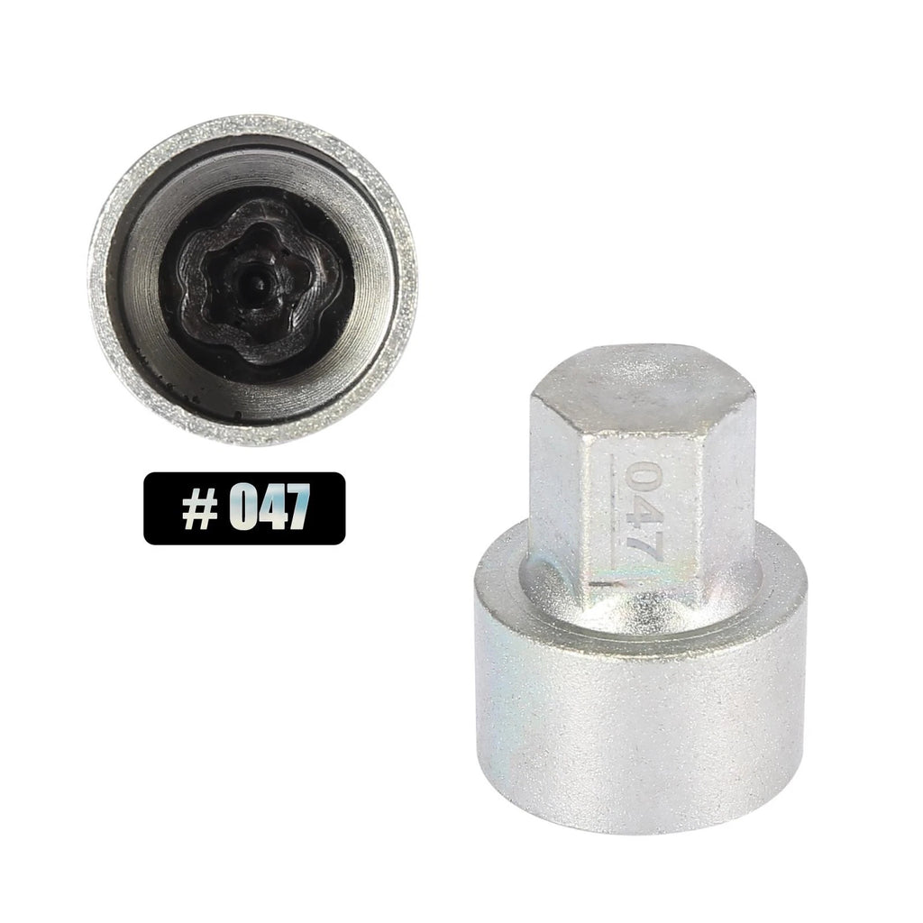Wheel Lock Lug Nut Removal Key for BMW 3 5 7 Series (047)