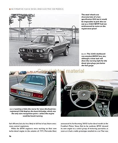 BMW E30 Complete Story Specifications Book for 3 Series M3 (1982-1994)