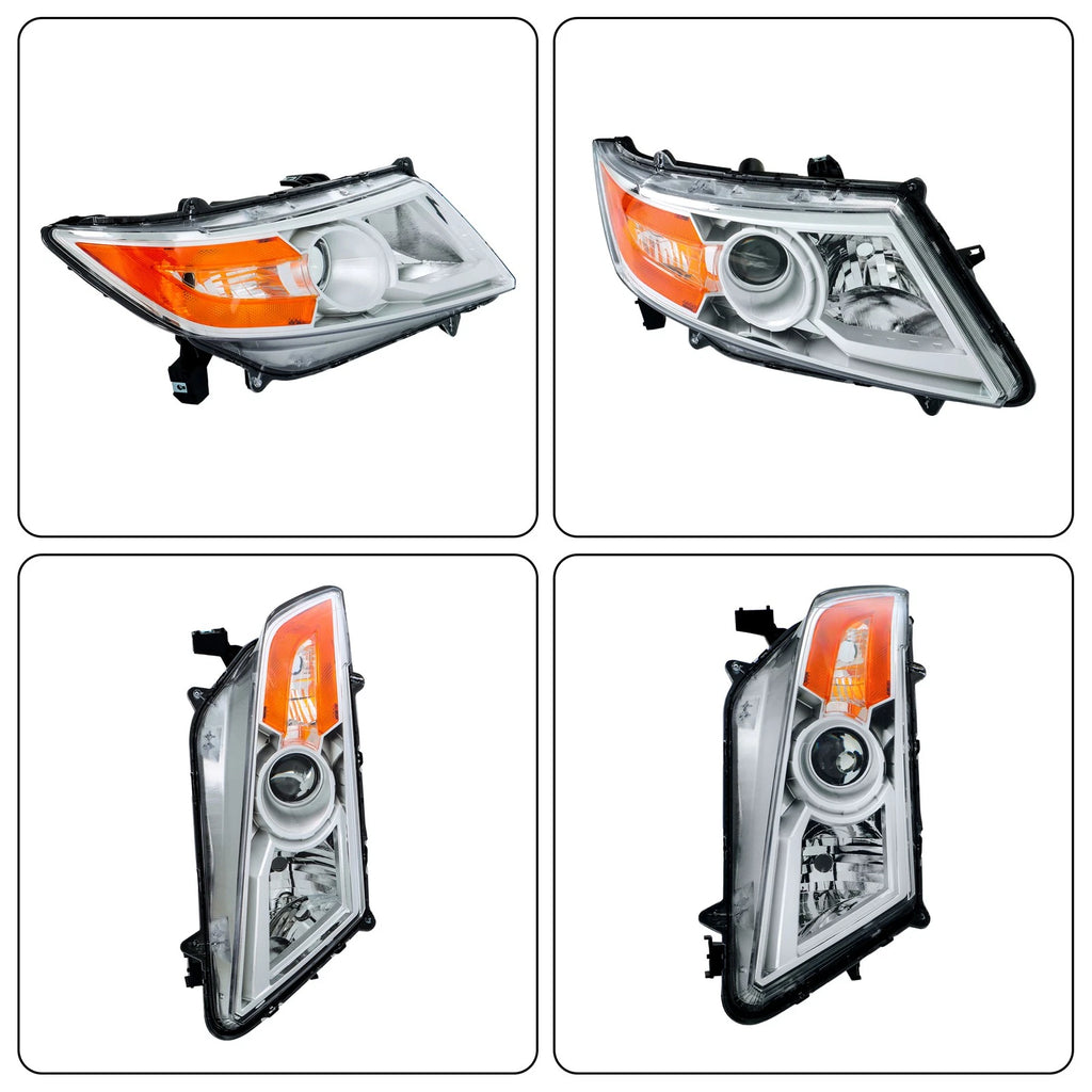 Pair Headlight Assemblies for Honda Odyssey (2011–2017) Halogen