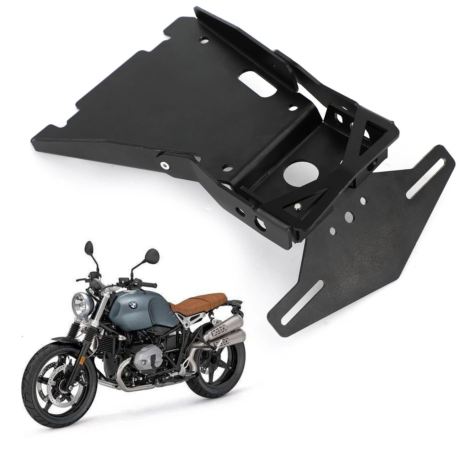License Plate Holder Frame Bracket for BMW R Nine T (2014–2018)