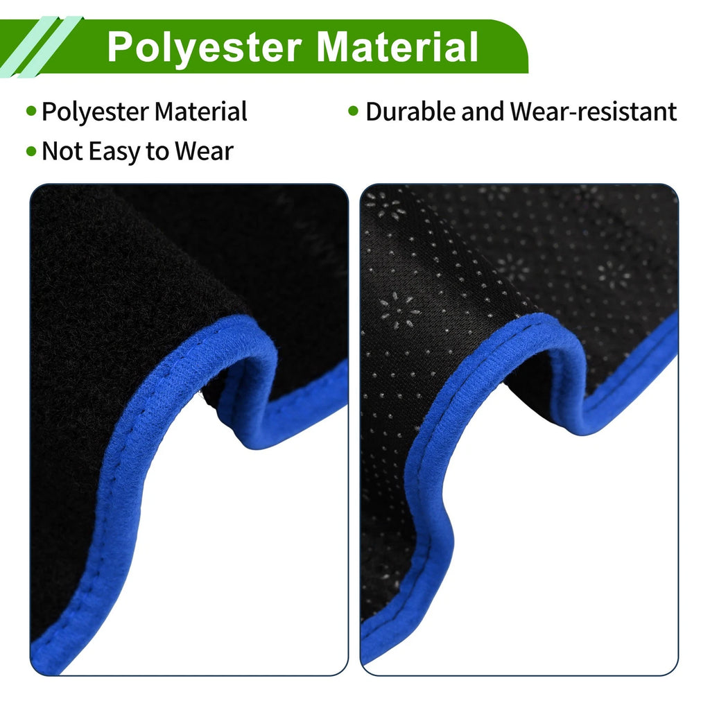 Dashboard Cover for Suzuki Jimny (JB23, JB33, JB43) (Black, Blue, Polyester)