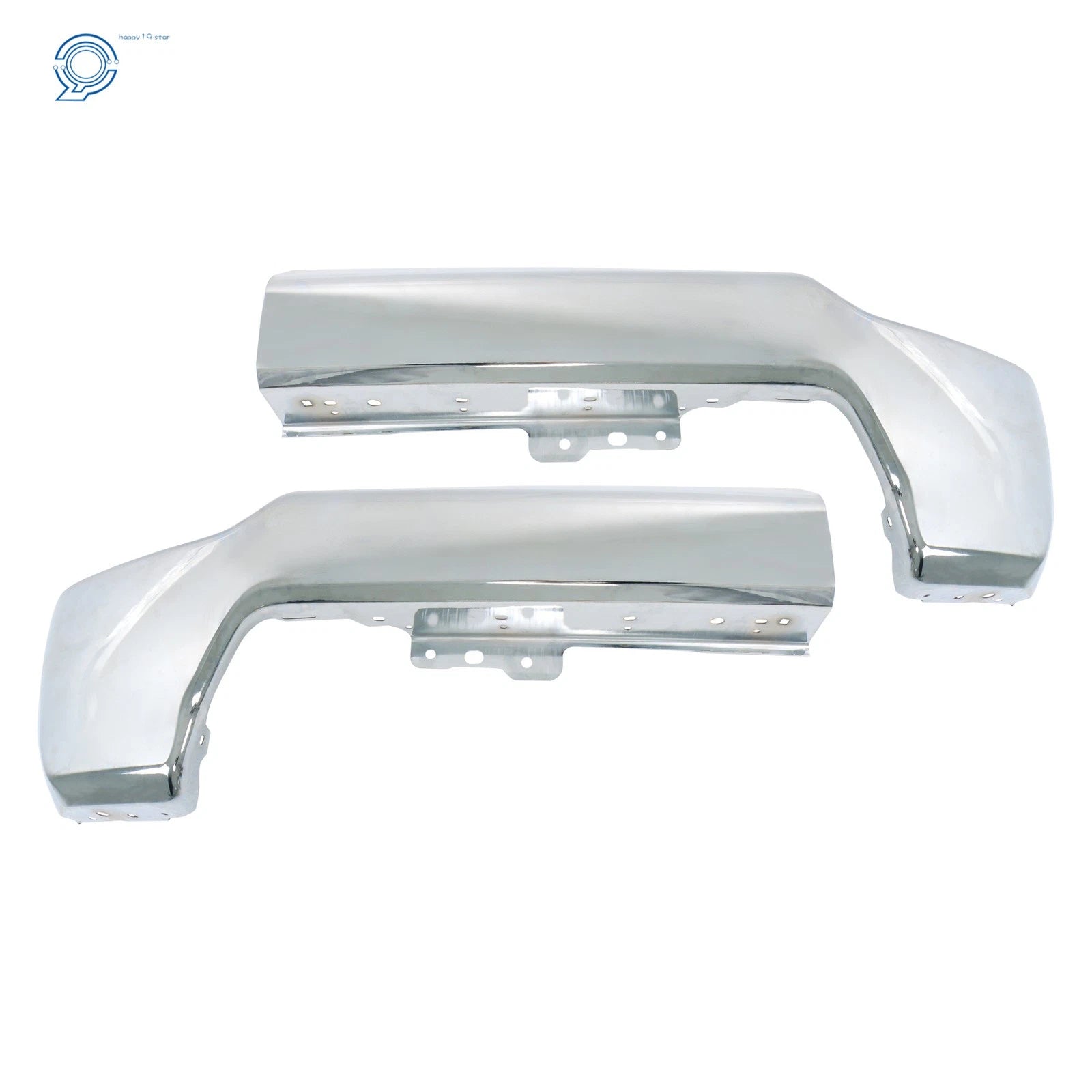 Chrome Front Bumper Split for Chevy Silverado 2500HD 3500HD (2020-2023)