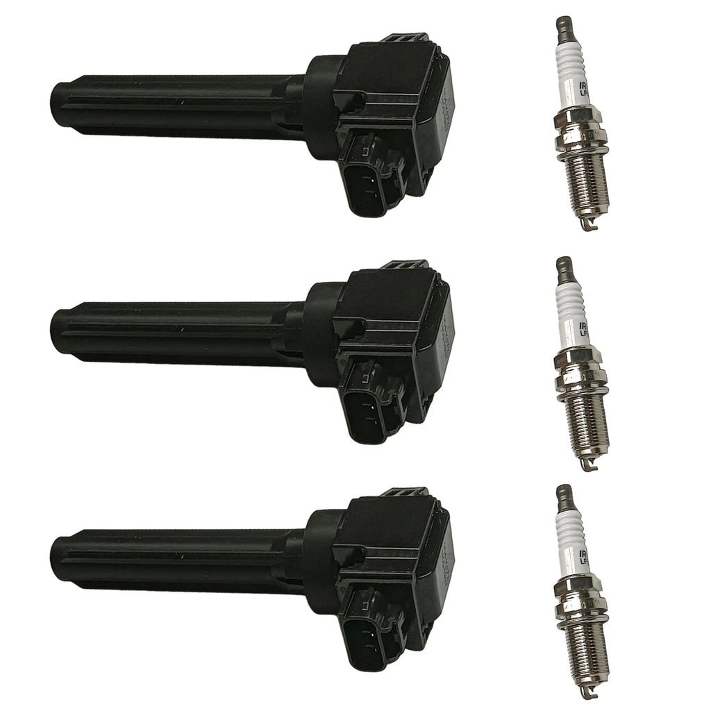 Ignition Coil & Platinum Spark Plug for Mitsubishi Mirage (2014-2020)