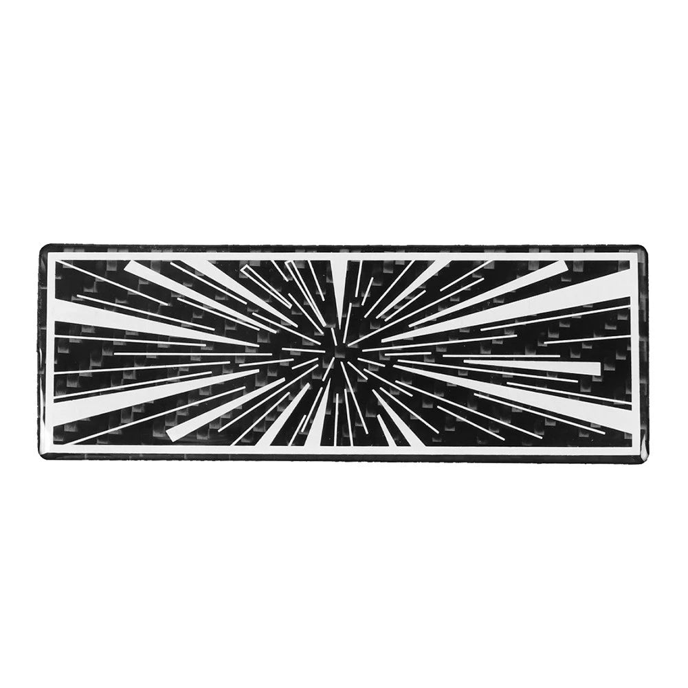 Car Time Space Badge Tunnel Trunk Decal for Tesla Model 3, Model Y, Model X (2017–2023)