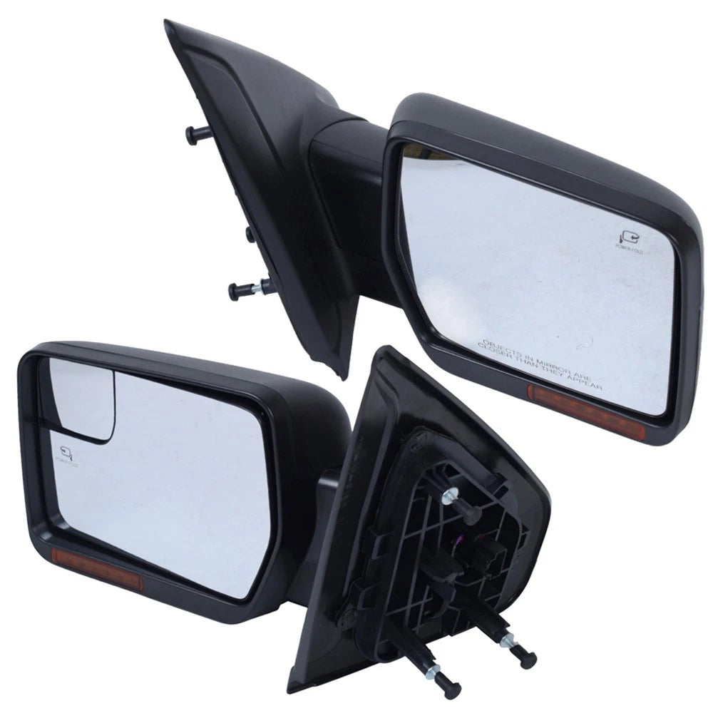 Set of 2 Power Folding Mirrors for Ford F-150 (2011–2014)