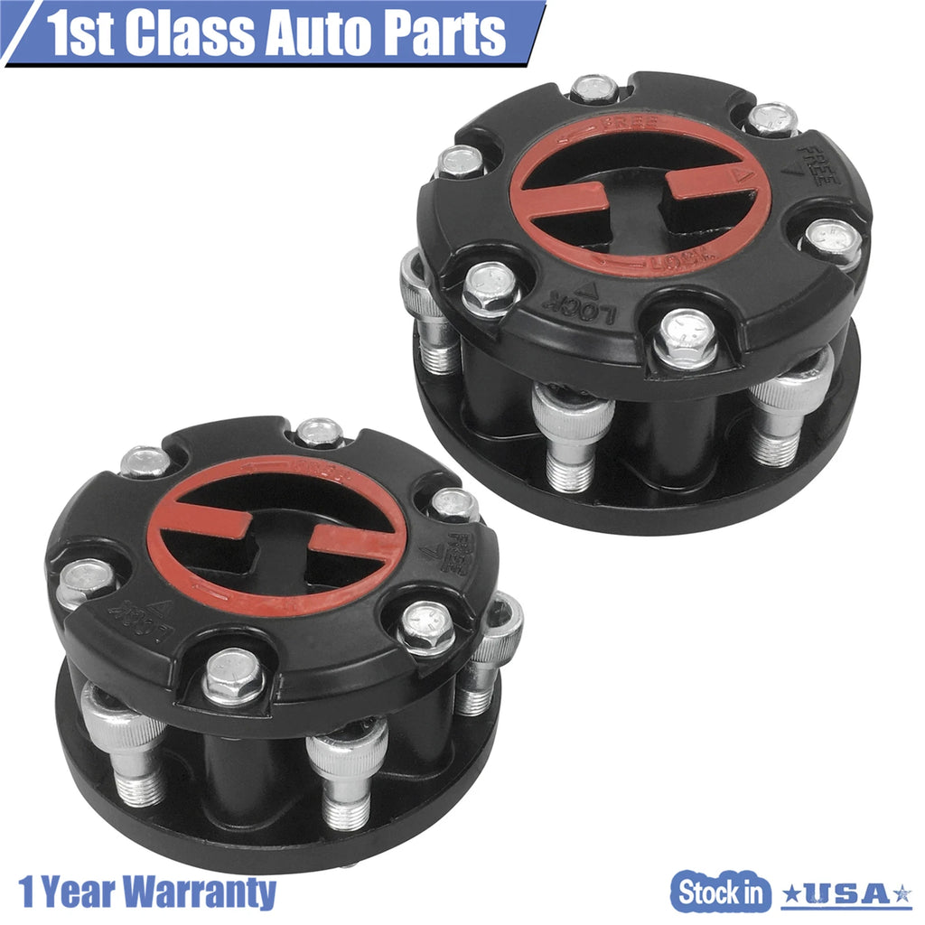 2 Sets of Manual Locking Hubs for Isuzu Trooper Rodeo (1987–1999) 12941424