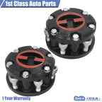 2 Sets of Manual Locking Hubs for Isuzu Trooper Rodeo (1987–1999) 12941424